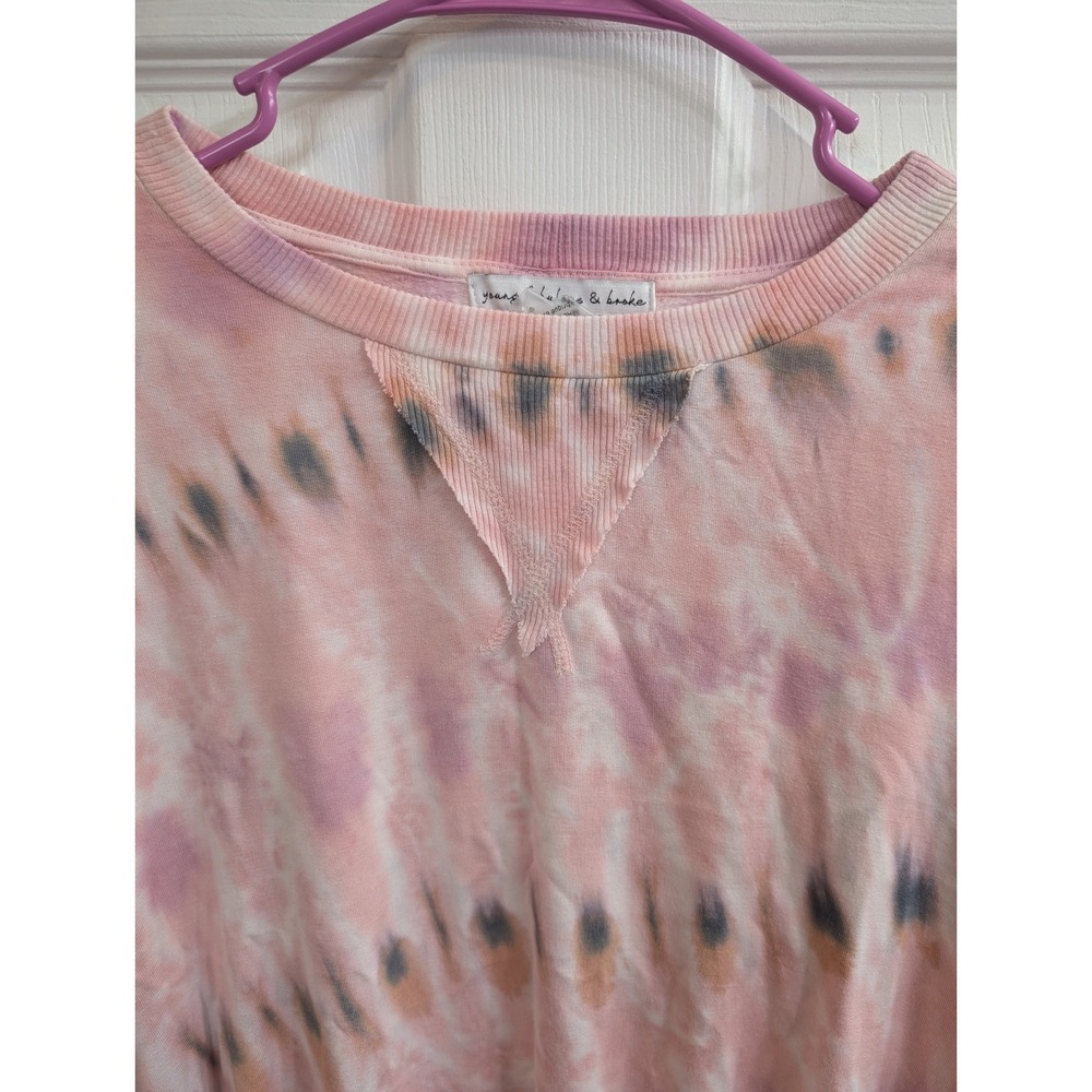 Young Fabulous & Broke Juliette Tie Dye Sweatshirt Womens Pullover NWT - Size XS - Picture 3 of 7